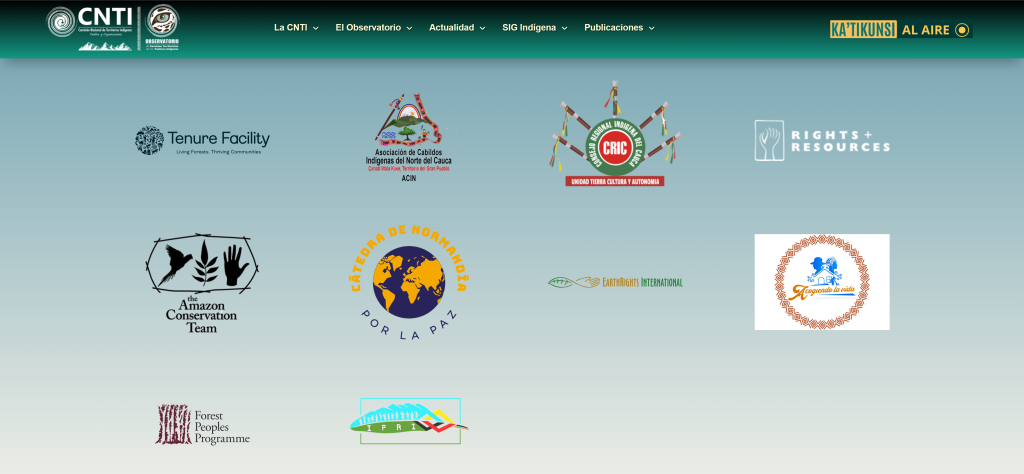 Organizaciones alineadas a la agenda 2030, que dan apoyo a los grupos y movimientos indigenistas en Colombia.