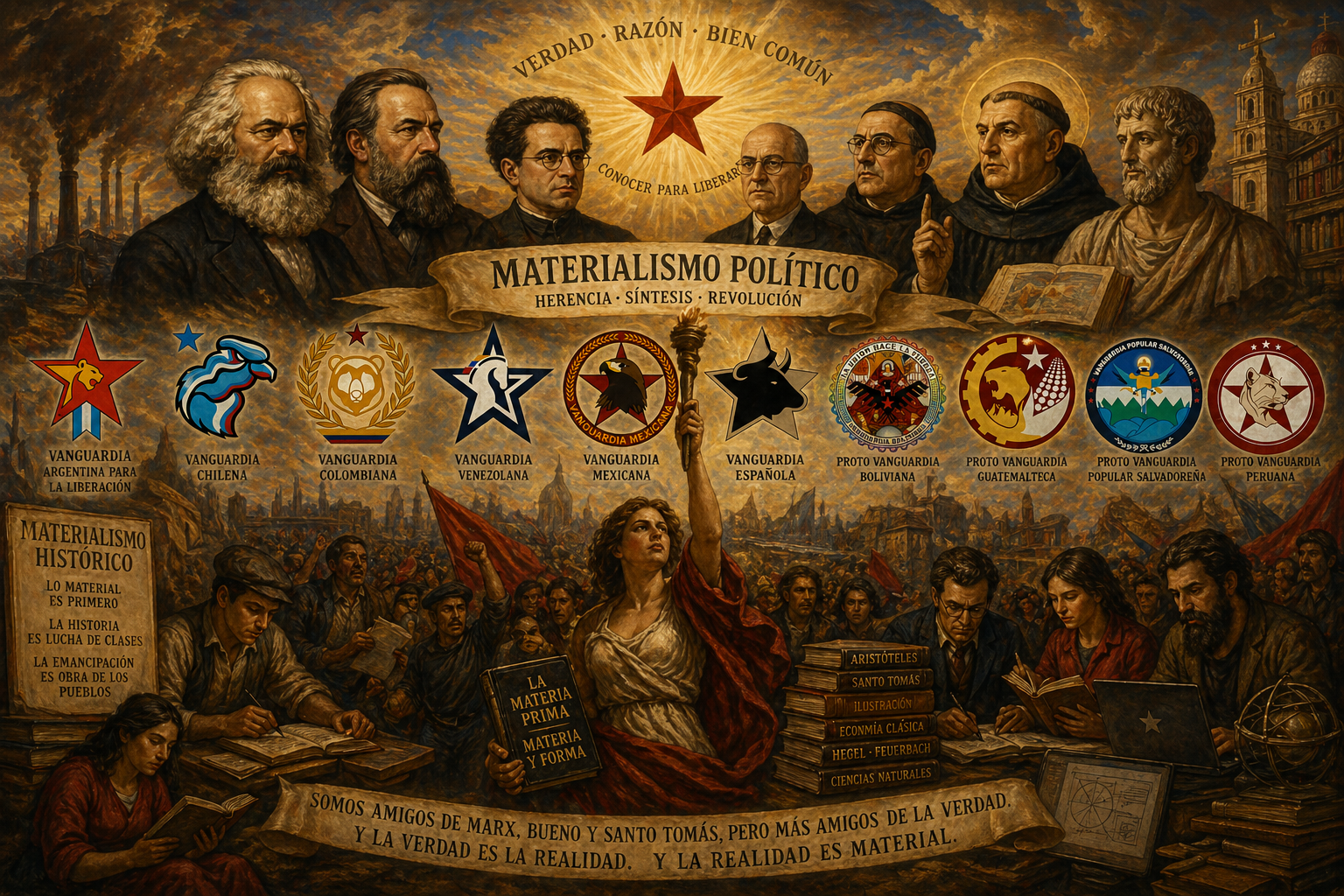 De las Vanguardias Iberófonas, su raíz católica y el marxismo